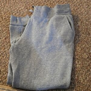 Sweatpants with drawstring with  cuffed bottoms